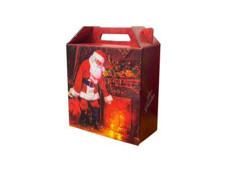 Imagen de CAJA CANASTA NAVIDAD 31010 PQ ROJO 3995