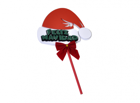 TOPPER GORRO FELIZ NAVIDAD - Sansei