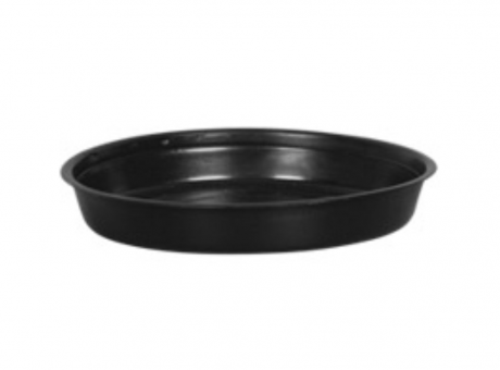 PLATO P/ PLANTERA REDONDO NEGRO R. 25 PLASNEW