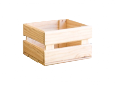 Imagen miniatura de CAJA PALET MINI NATURAL 16X16X12.5