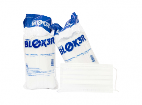 Imagen miniatura de TAPA BOCAS SLIM X 50 UNIDADES TOTAL BLOCKER SW