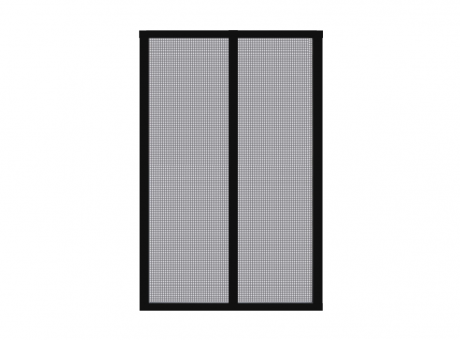 Imagen de TELA MOSQUITERO PARA PUERTA C/ IMAN (100X210) NEGRO/BLANCO