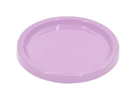 BANDEJA PLASTICA CIRCULAR (21X2) ROSADO