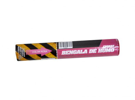 Imagen miniatura de BENGALA DE HUMO COLOR ROSADO CIENFUEGOS