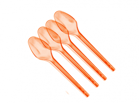 Imagen miniatura de CUCHARA SOB EMB NARANJA C50 PLASTILANIA XX