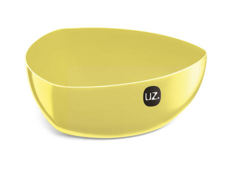 ENSALADERA TRIANGULAR 4L AMARILLO CLARO UZ168-AMC  (SW)