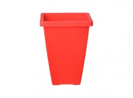 MACETA AZTECA 15 CM ROJO
