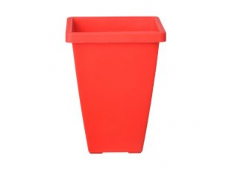 MACETA AZTECA 20 CM ROJO