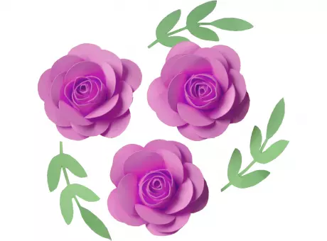 Imagen miniatura de FLORES CARTULINA COLORES SURTIDOS 3P