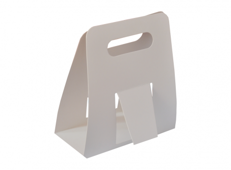 PORTA TAZA BLANCO 18X20