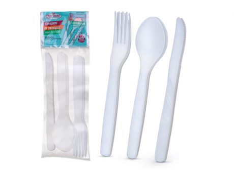 KIT CUBIERTOS CON 6 PIEZAS 107 NITRON JC XX