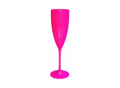 Imagen de COPA CHAMPAGNE PRIME 170ML COLOR ROSA FLUORESCENTE