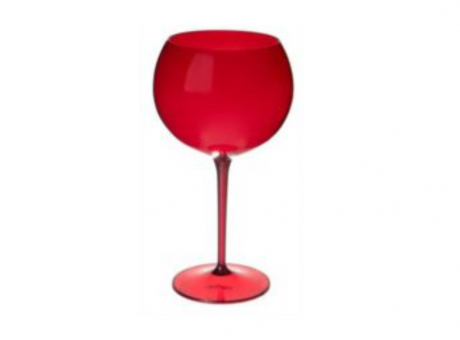 COPA CURVA GIN LONDON 600ML ROJO