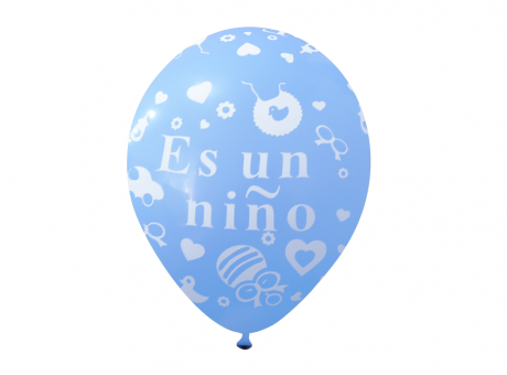 Imagen de GLOBO AZUL ES UN NIÑO C5 SA03