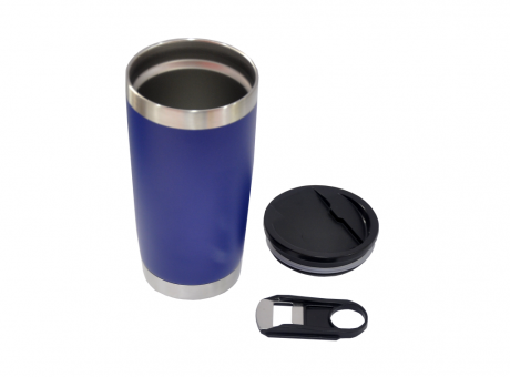 Imagen miniatura de VASO METAL C/ ABRIDOR CI-5802 COLORES VARIOS