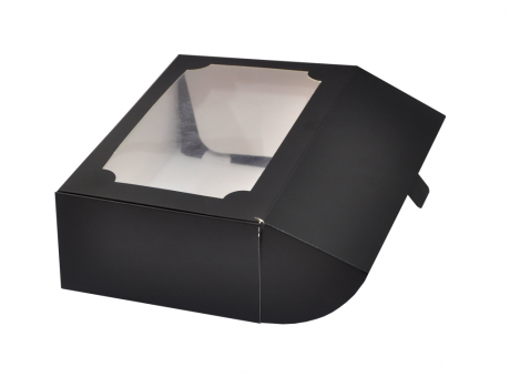 Imagen de CAJA AUTOARMABLE 25X15X8 NEGRO