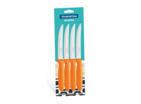 CUCHILLO P/ ASADO NARANJA 23360/945 IPANEMA