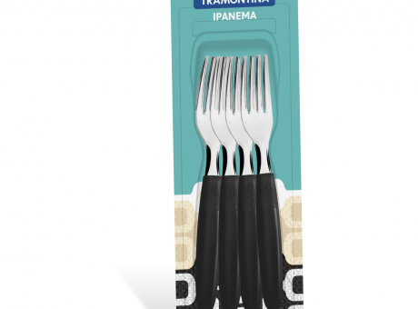 TENEDOR P/ MESA NEGRO 23362/900 IPANEMA