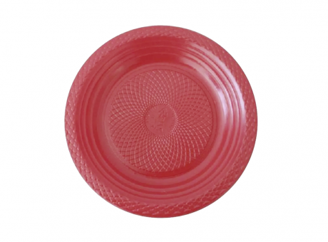 PLATO PLAYO 15CM COLOR ROJO C10 PRVM-15