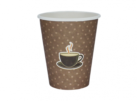 Imagen miniatura de VASO DE PAPEL P1 CAFÉ MARRON 180 ML C25