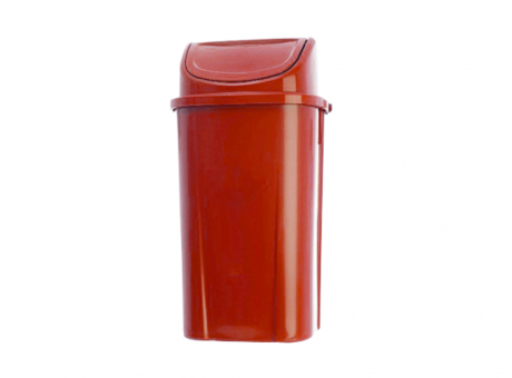Imagen de BASURERO BASCULANTE 60LTRS ROJO  1381 LAR