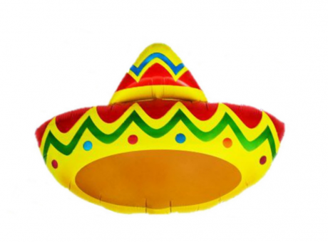 GLOBO SOMBRERO CHARRO (64X68CM)