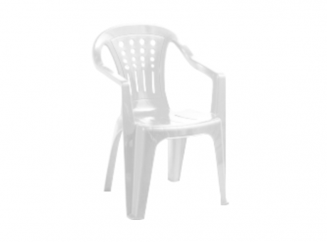 Imagen de SILLA PLASTICA CORAL BLANCO HQ