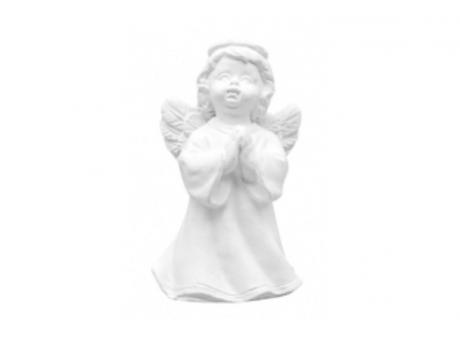 DECOR RESINA ANGEL NIÑA (3.5X5CM) BLANCO