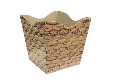 CACHEPOT PQ POTE 11 12 DECOR MIMBRE FLORAL ATLANTA