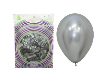 Imagen de GLOBO LATEX Nº 5 50P PLATEADO