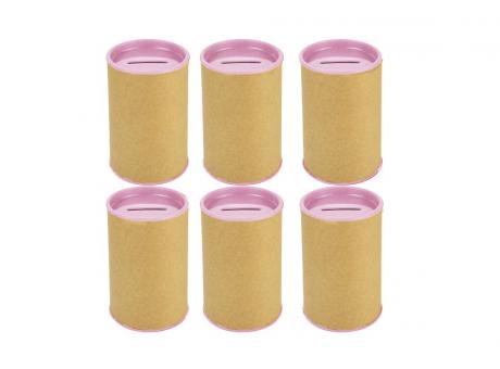 ALCANCIA DE PAPEL ROSADO C6