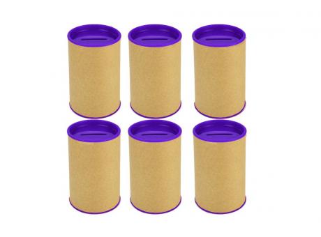 ALCANCIA DE PAPEL LILA VIOLETA C6