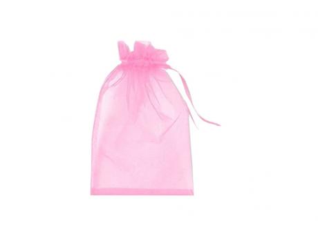 BOLSA ORGANZA 10P (15X20CM) ROSADO CLARO