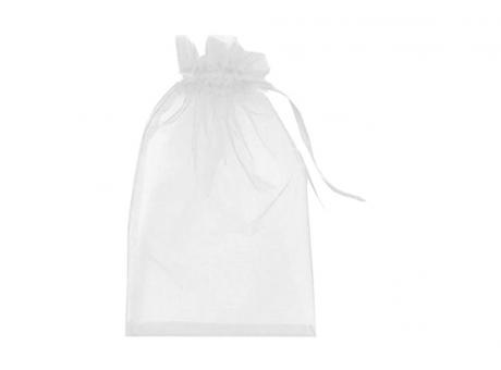 BOLSA ORGANZA 10P (20X30CM) BLANCO