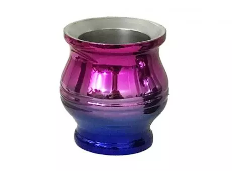 Imagen miniatura de GUAMPA PARA MATE 180 ML COLORES SURTIDOS TORNALOSADO UTTAM
