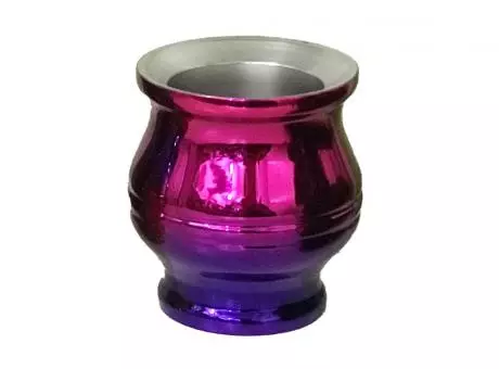 Imagen miniatura de GUAMPA PARA MATE 180 ML COLORES SURTIDOS TORNALOSADO UTTAM