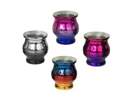 Imagen de GUAMPA PARA MATE 180 ML COLORES SURTIDOS TORNALOSADO UTTAM