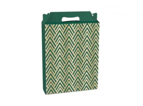 CAJA MALETA RET VERT GRD COLOR DOMINIQUE QUARZO VERD 21X7,5X26