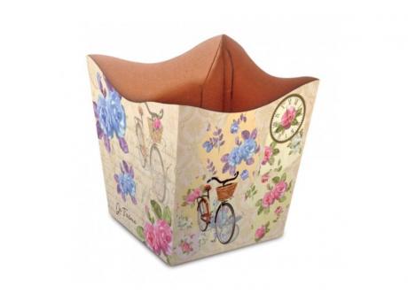Imagen de CACHEPOT PQ POTE 11 12 DECOR CARTA PARIS