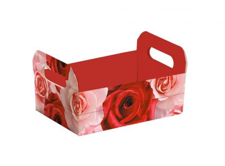 CANASTA DE CARTON PQ DECOR BELLE 16X10.5X4.5