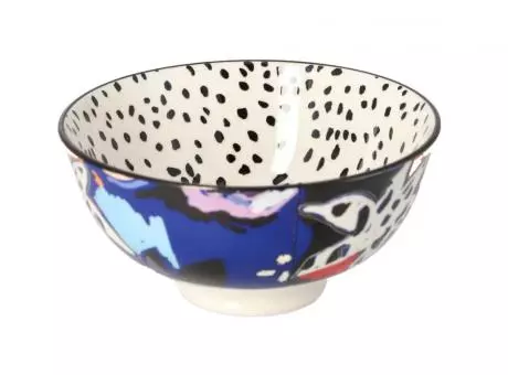 Imagen miniatura de BOWL CERAMICA PEQUEÑO VARIOS DISEÑOS 475ASC008 CL