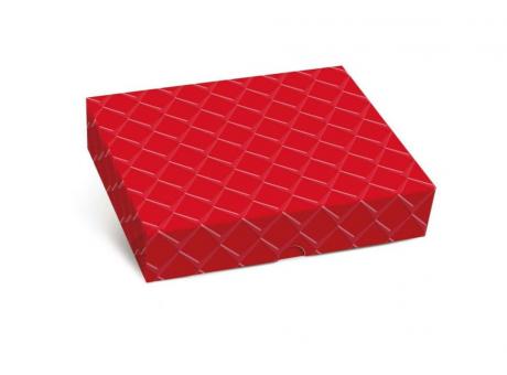 CAJA RET TP FONDO NEW MD RELEVO ROJO 25X20X5