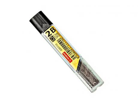 STABILO 3207 MINA PARA POTAMINAS 0,7MM 2B