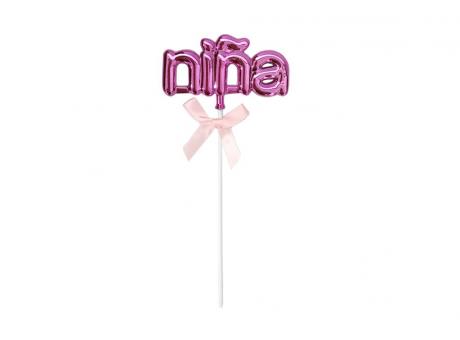 Imagen de TOPPER P/ TORTA ES NINHA CM02059