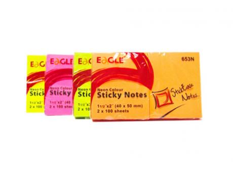 NOTAS AUTOADHESIVAS EAGLE 653N 40X50 FLUOR
