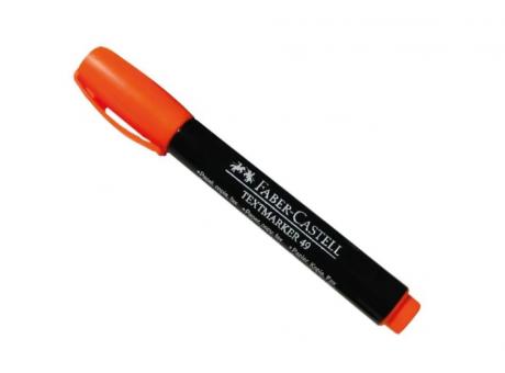 RESALTADOR FABER CASTELL 49 NARANJA FLUOR