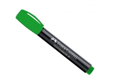 RESALTADOR FABER CASTELL 49 VERDE FLUOR