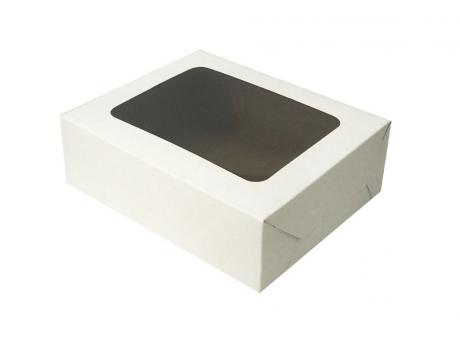 Imagen de CAJA BLANCA VISOR 16X13X6 - PY