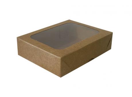 Imagen de CAJA VISOR RET-C KRAFT 10,5X14,5X3,5