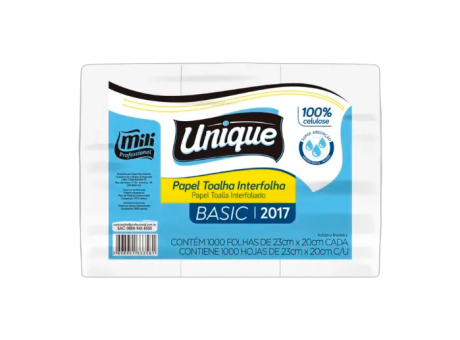 TOALLA PAP INT 2017 UNIQUE BASIC 17GR 23X20 C1000